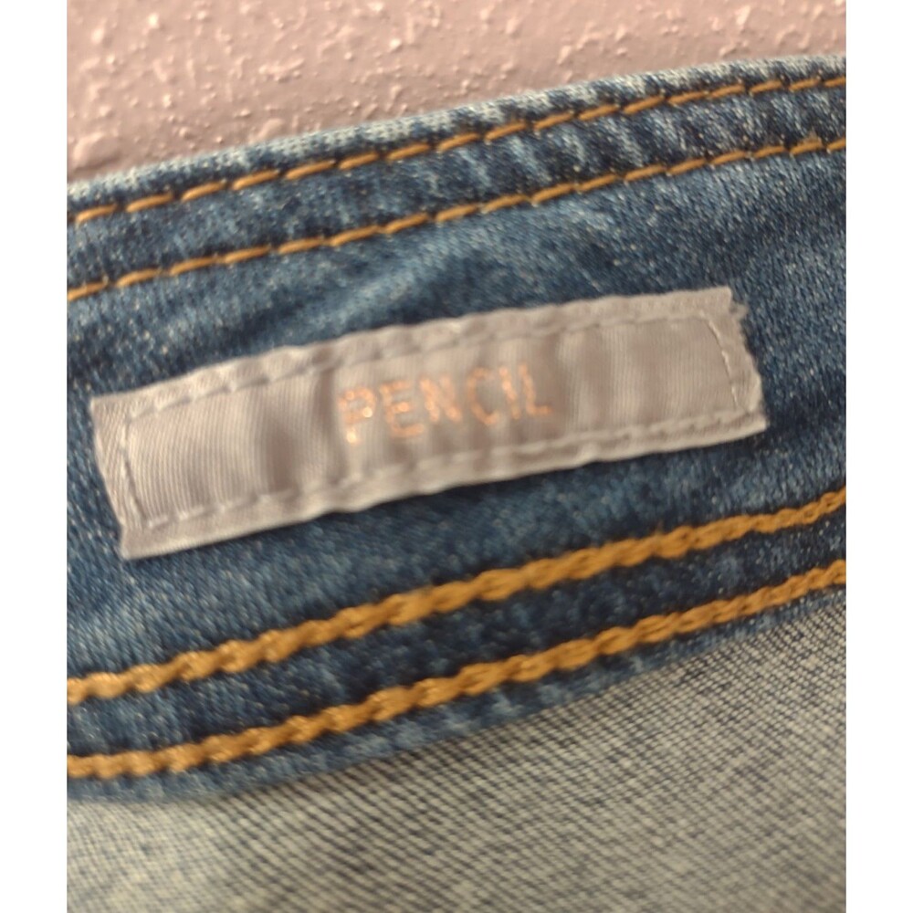 Seven7 x Melissa McCarthy Women's Distressed Pencil Jeans Size 22W - Picture 13 of 14